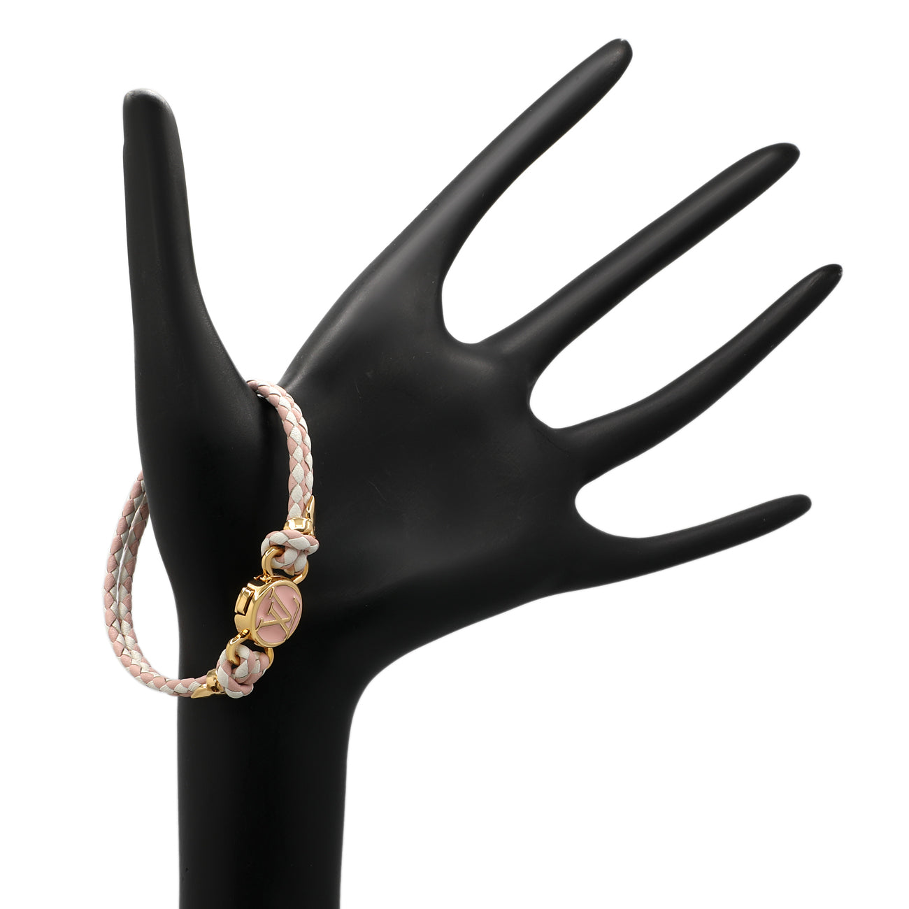 Louis Vuitton Braided Calfskin Clic It Fun and Sun Bracelet