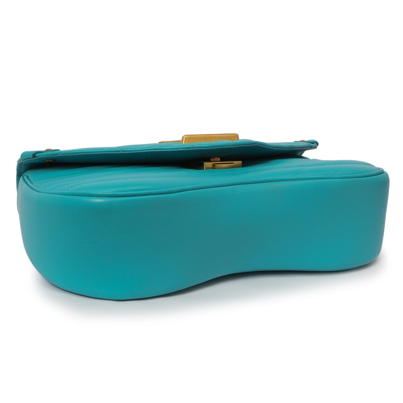 Louis Vuitton Malibu Green Calfskin New Wave Chain MM