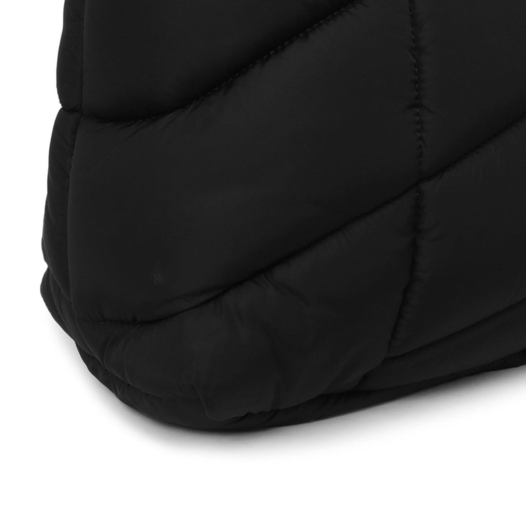 Saint Laurent Black Econyl Nylon Lou Puffer Messenger