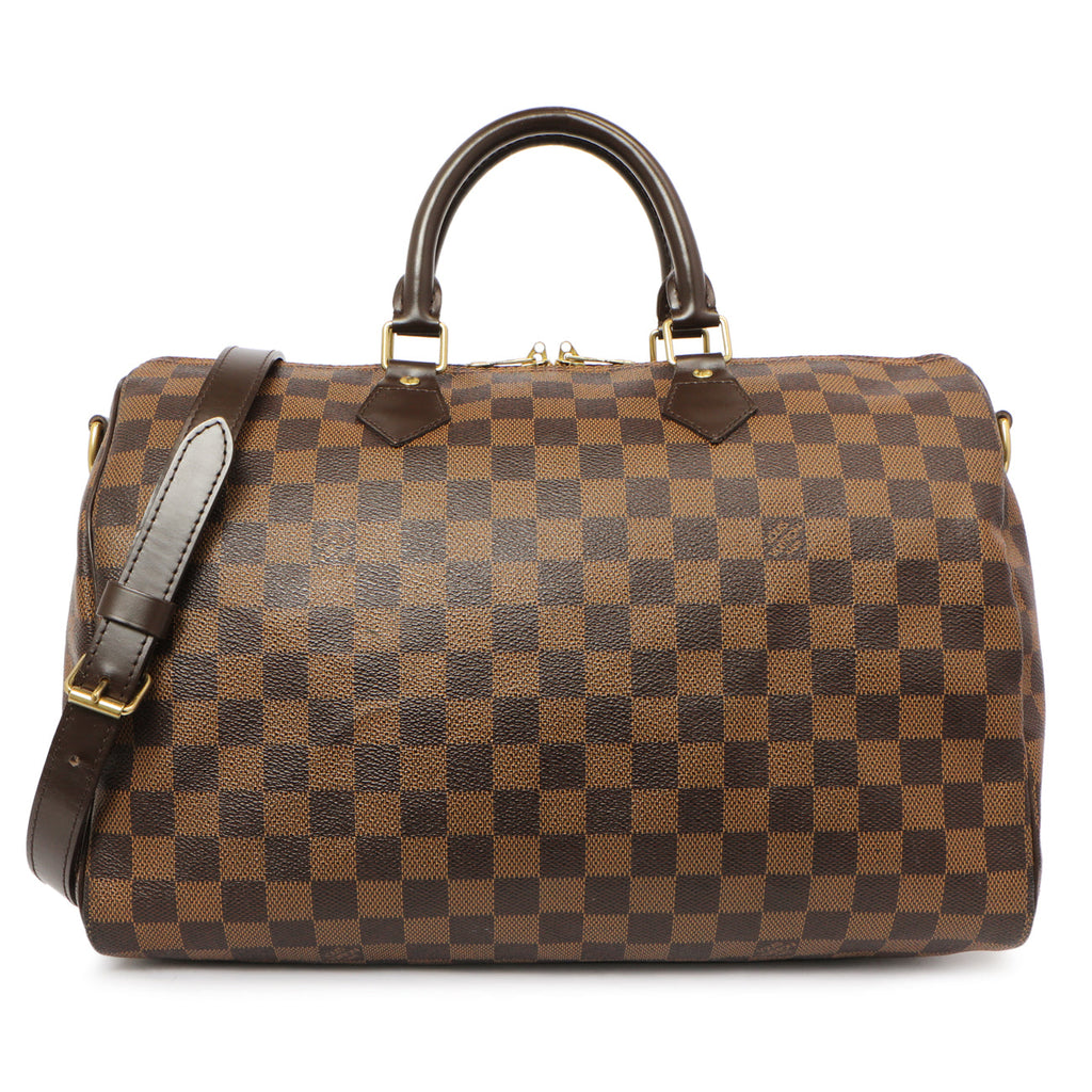 Louis Vuitton Damier Ebene Speedy Bandouliere 35