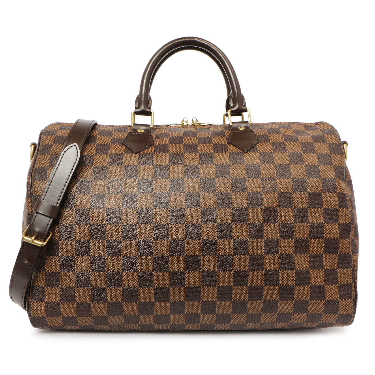 Louis Vuitton Damier Ebene Speedy Bandouliere 35