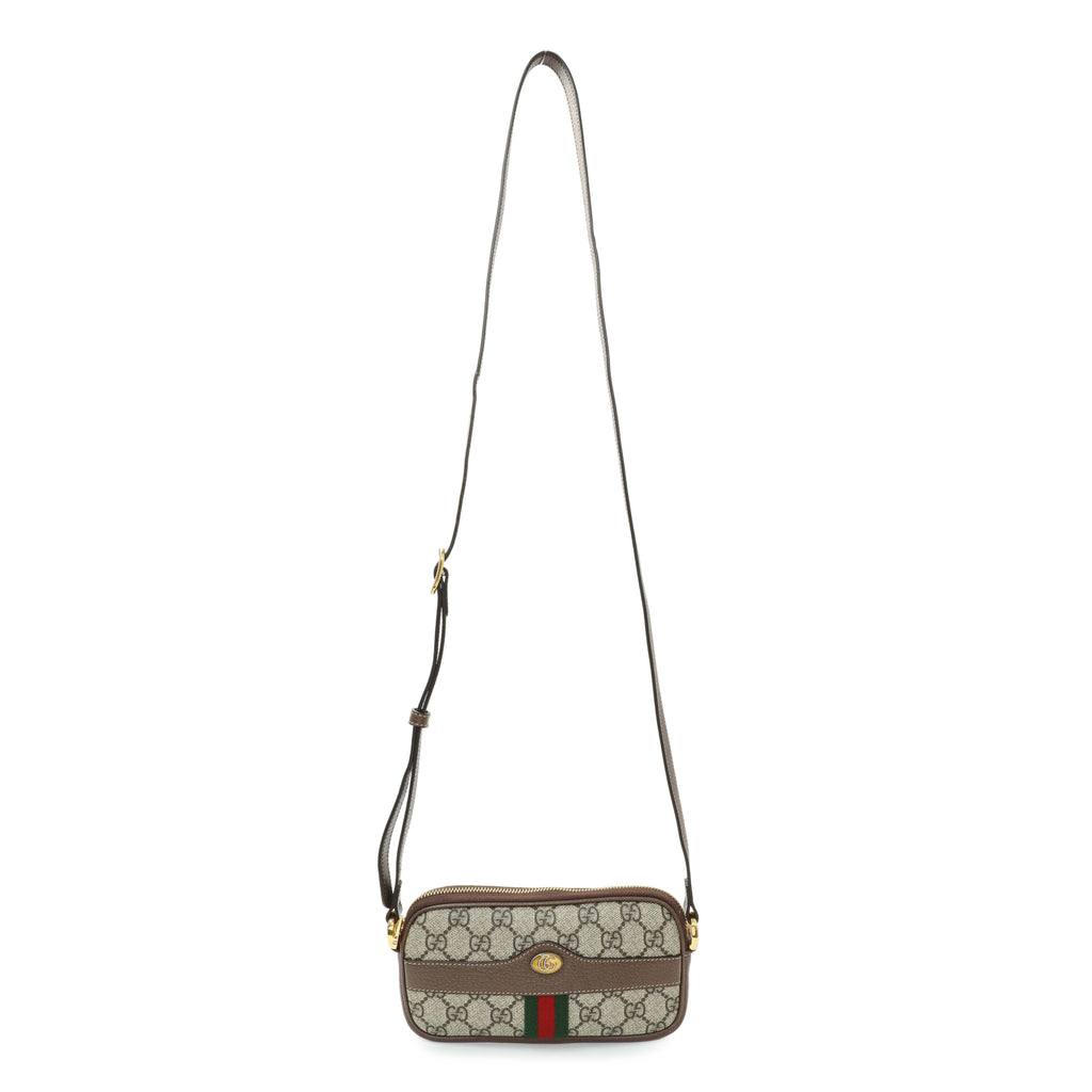 Gucci GG Supreme Monogram Web Mini Ophidia GG Bag