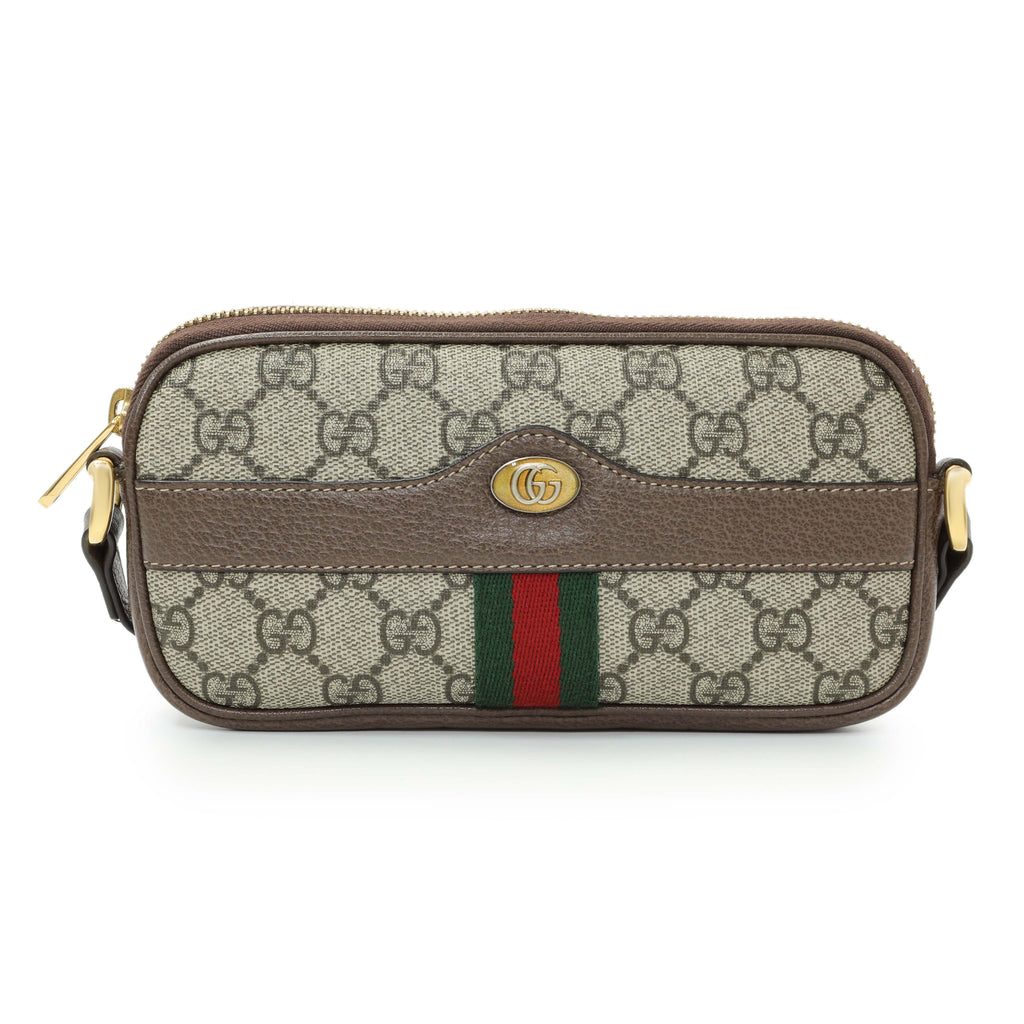 Gucci GG Supreme Monogram Web Mini Ophidia GG Bag