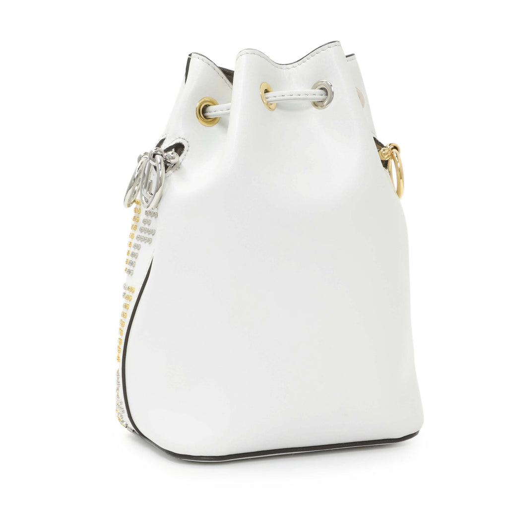 Fendi Vitello Liberty F is Fendi Studded Mini Mon Tresor Bucket Bag