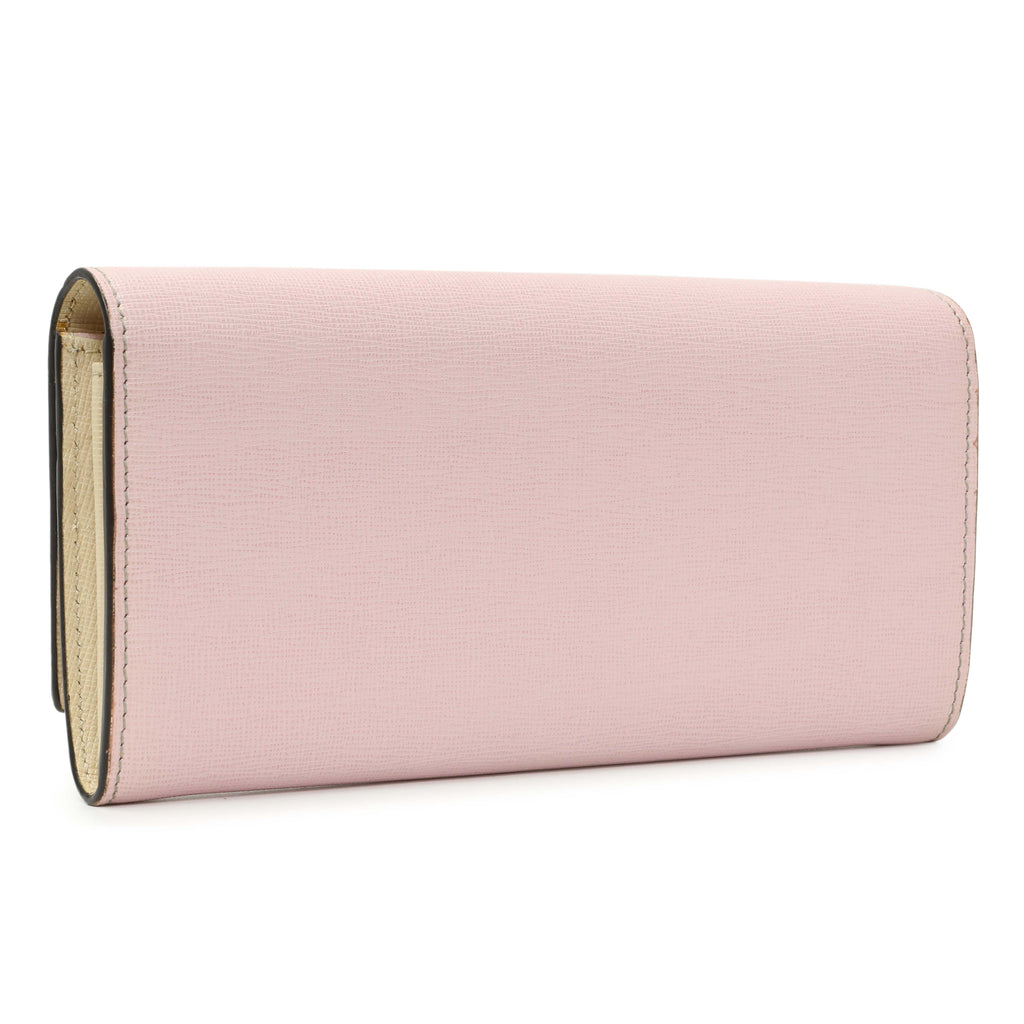 Fendi Vitello Elite Monster Eyes Studded Wallet on Chain