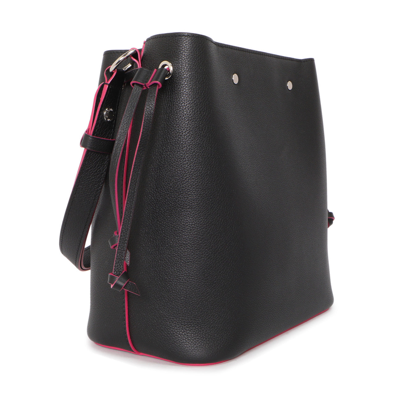 Louis Vuitton Noir Lockme Bucket