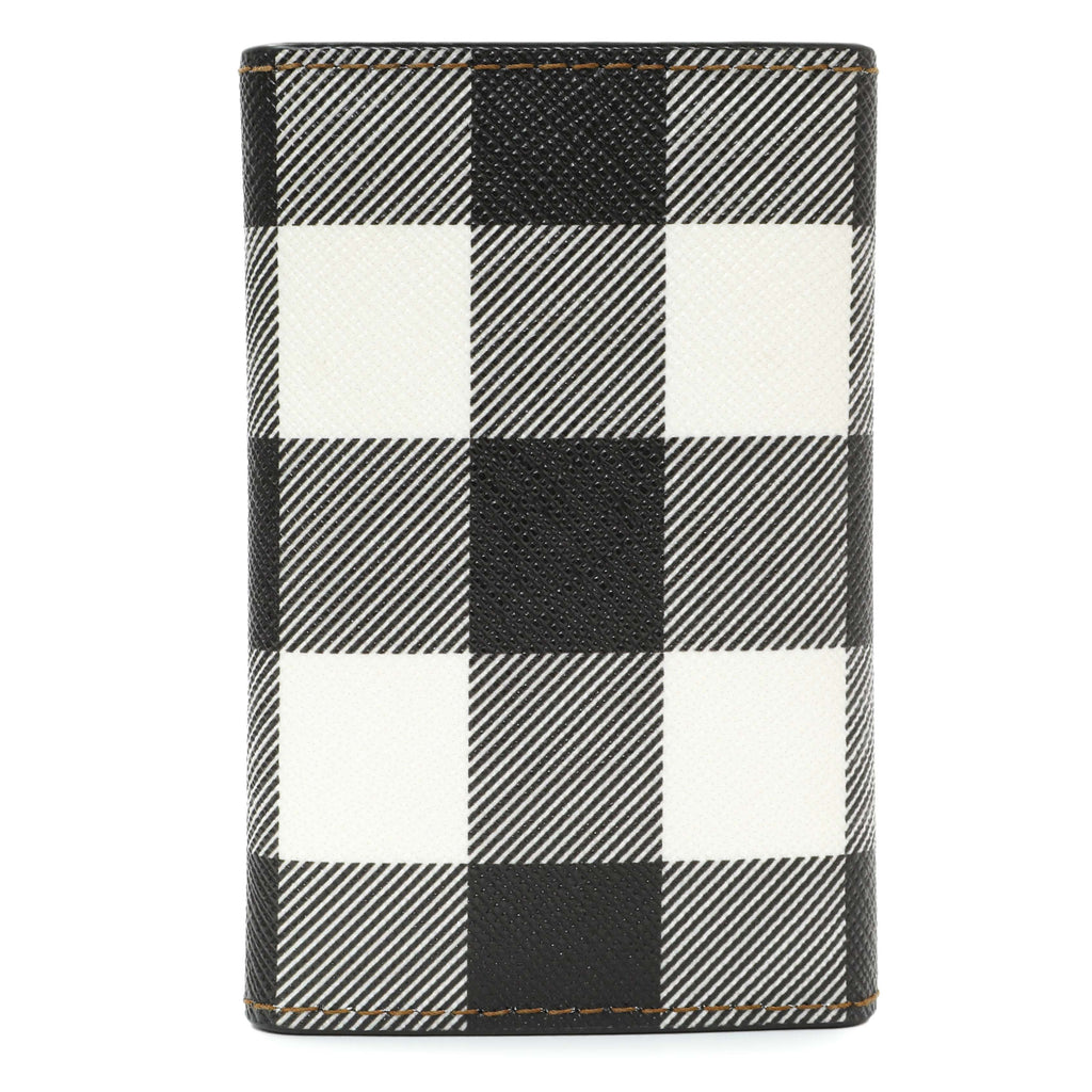 Burberry Brown Check Canvas 6 Key Holder Case