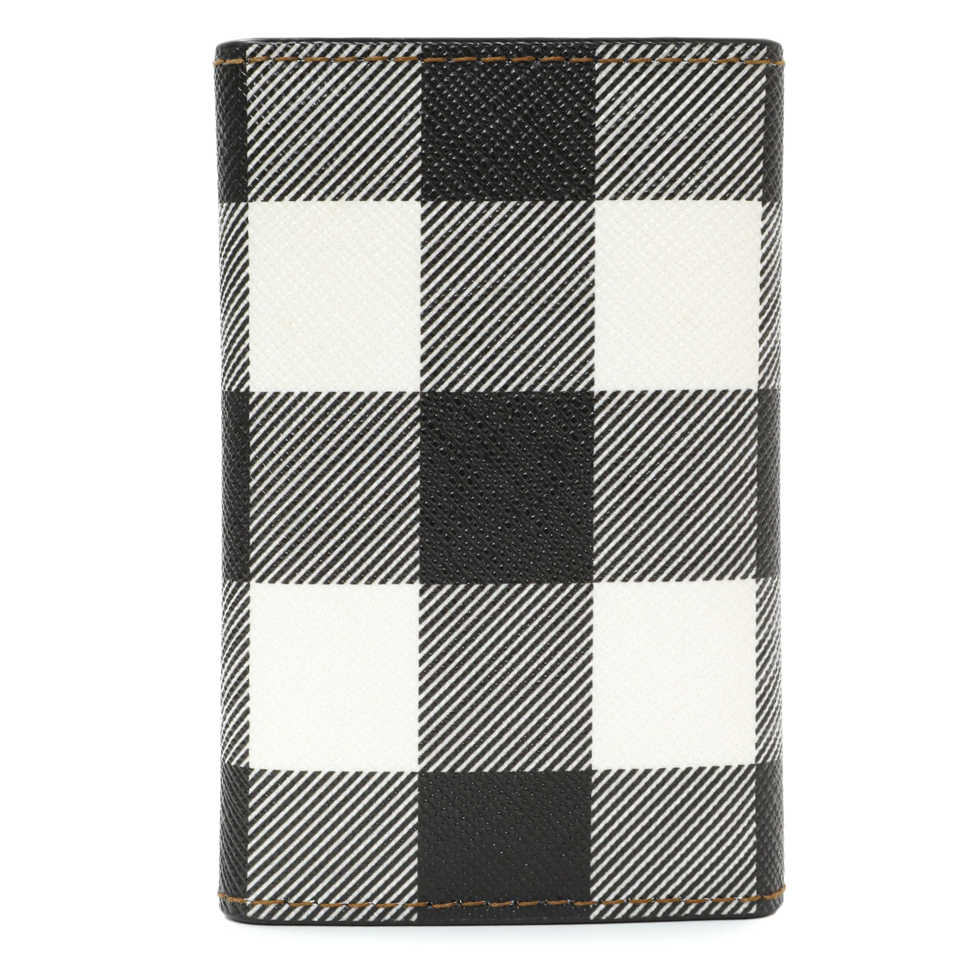 Burberry Brown Check Canvas 6 Key Holder Case