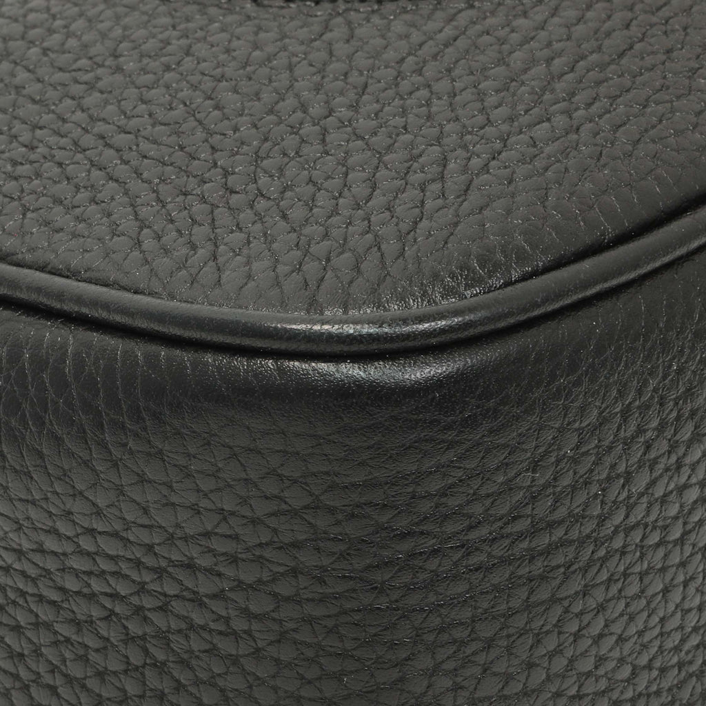 Gucci Black Pebbled Calfskin Small Soho Disco Bag