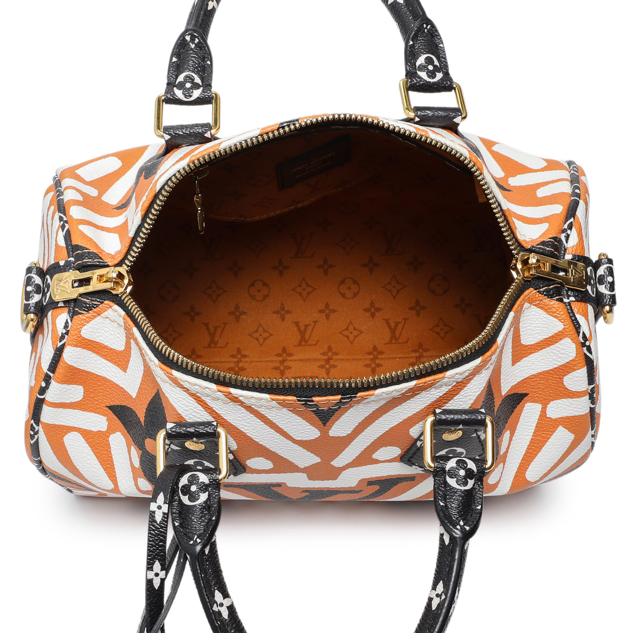 Louis Vuitton Monogram Giant Crafty Speedy Bandouliere 25