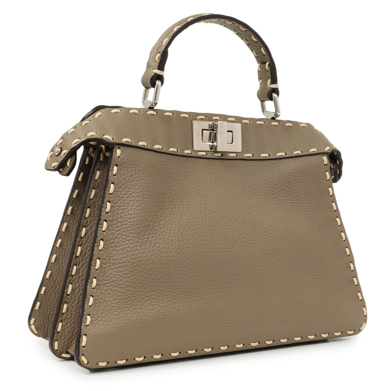 Fendi Cuoio Romano Selleria Small Peekaboo I SEE U Satchel