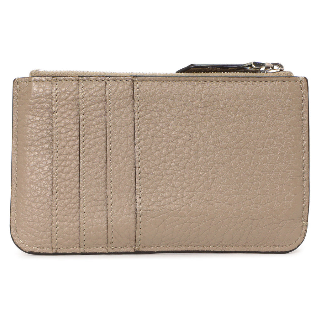 Fendi Tortora Cuoio Romano Vitello Grace Key Case Pouch