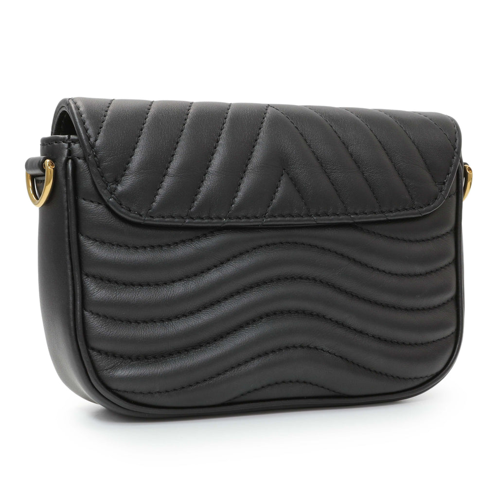 Louis Vuitton Black Calfskin New Wave Multi Pochette