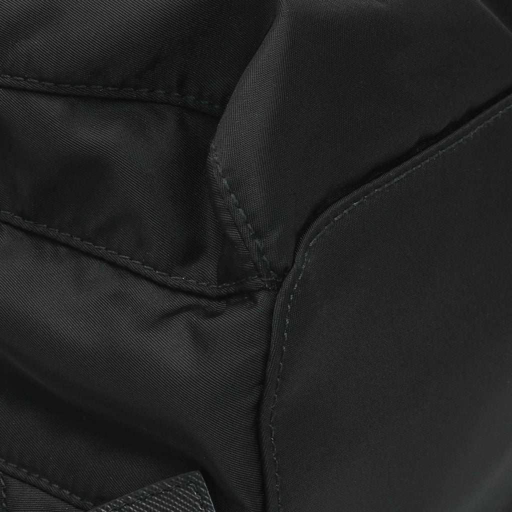 Prada Black Tessuto Nylon Medium Backpack