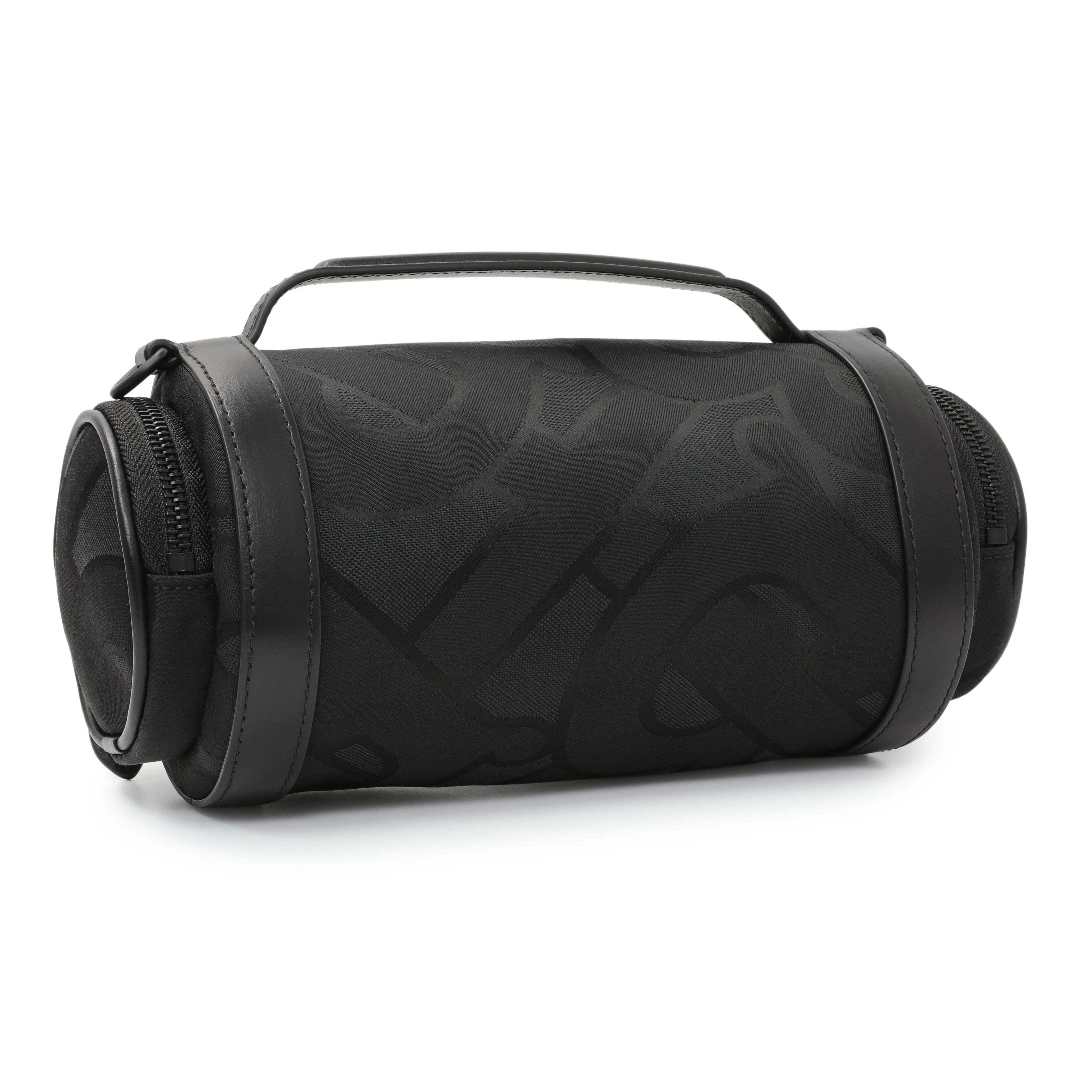 Burberry Black Jacquard Logo TB Sound Bag
