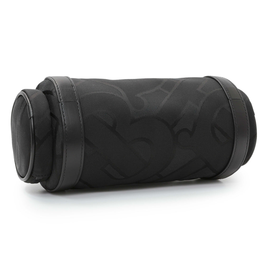 Burberry Black Jacquard Logo TB Sound Bag