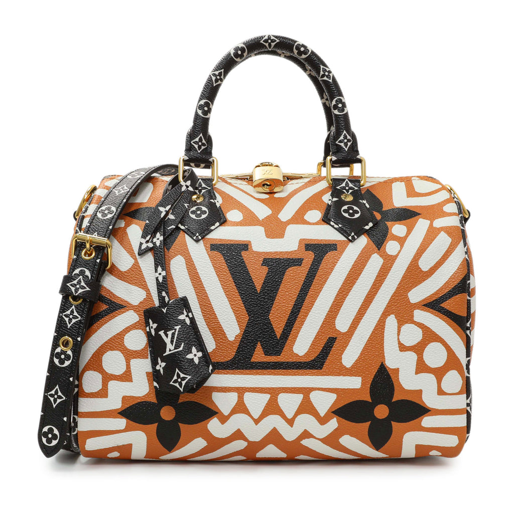 Louis Vuitton Monogram Giant Crafty Speedy Bandouliere 25
