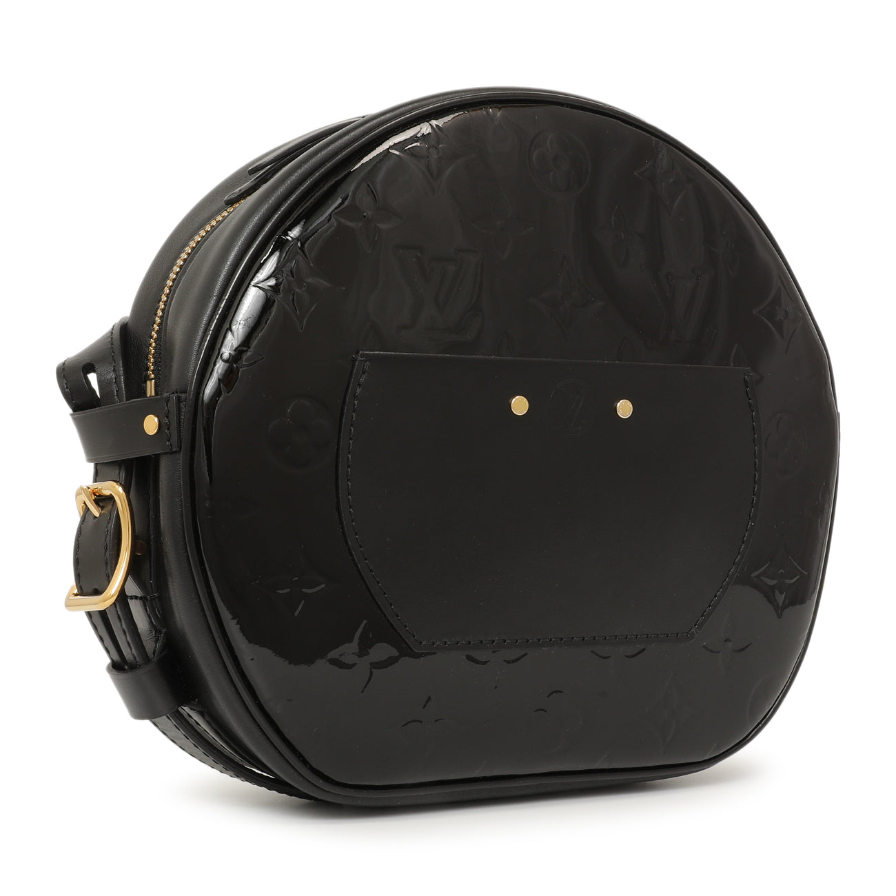 Louis Vuitton Black Vernis Boite Chapeau Souple MM