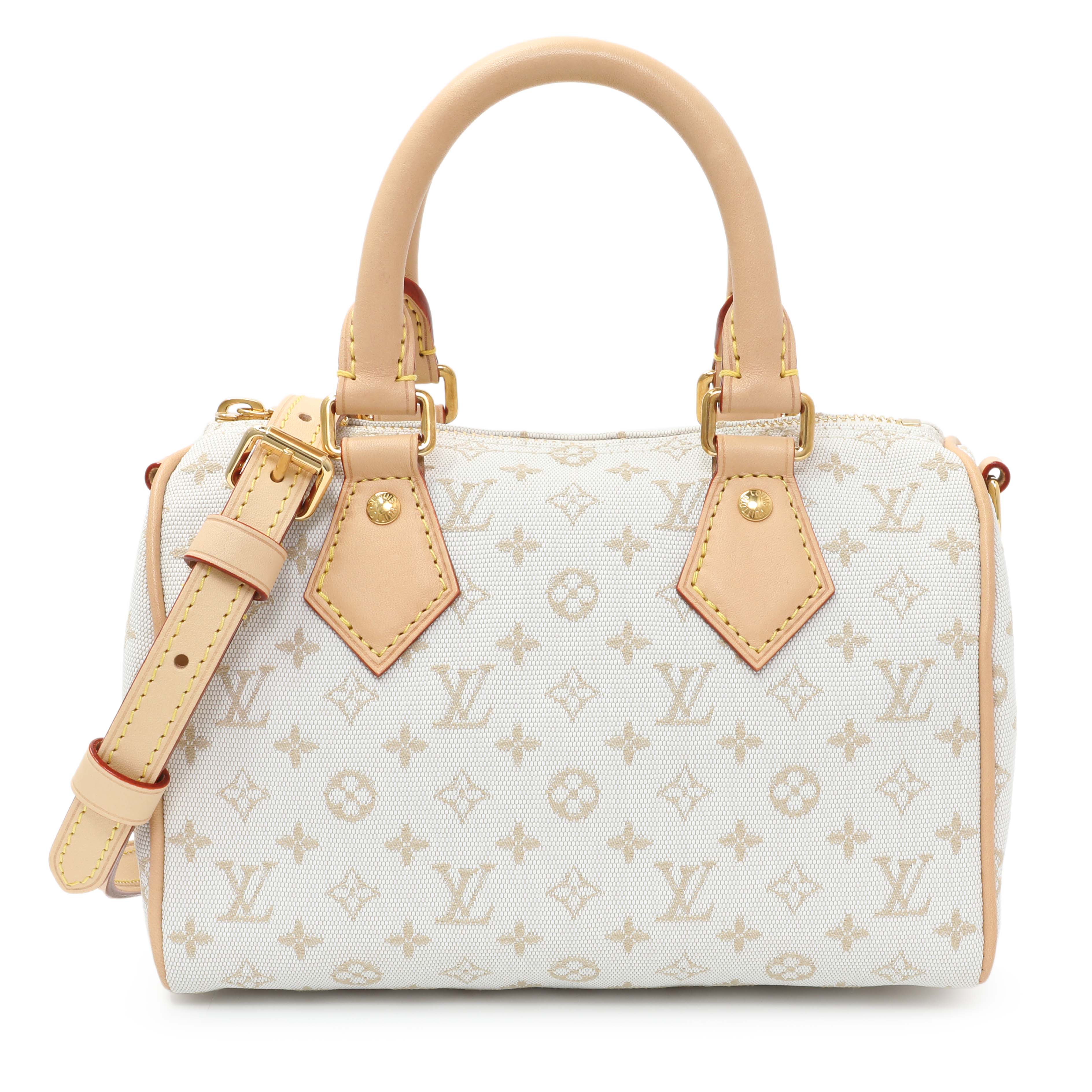 Louis Vuitton Monogram Mini Motif Speedy Bandouliere 20