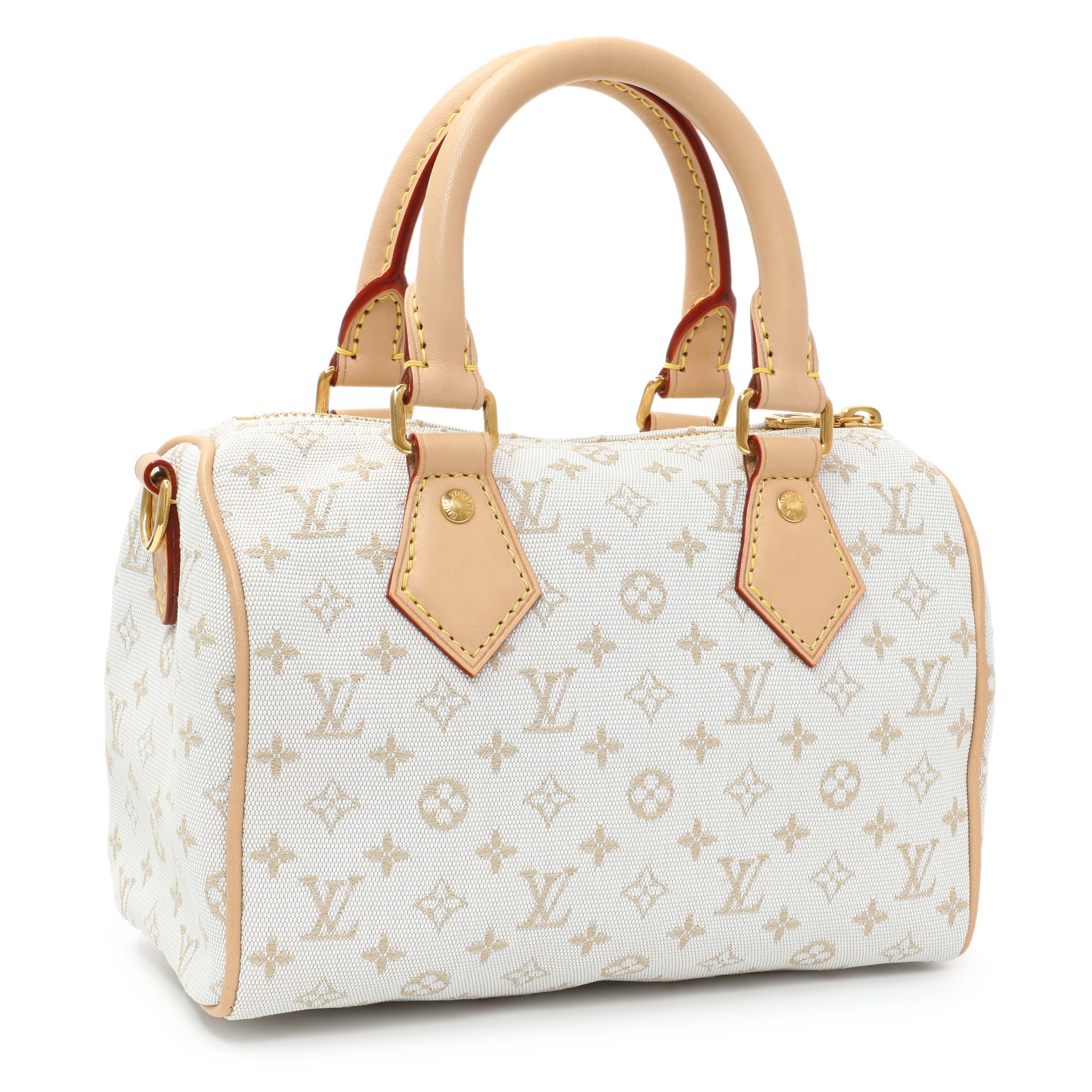 Louis Vuitton Monogram Mini Motif Speedy Bandouliere 20