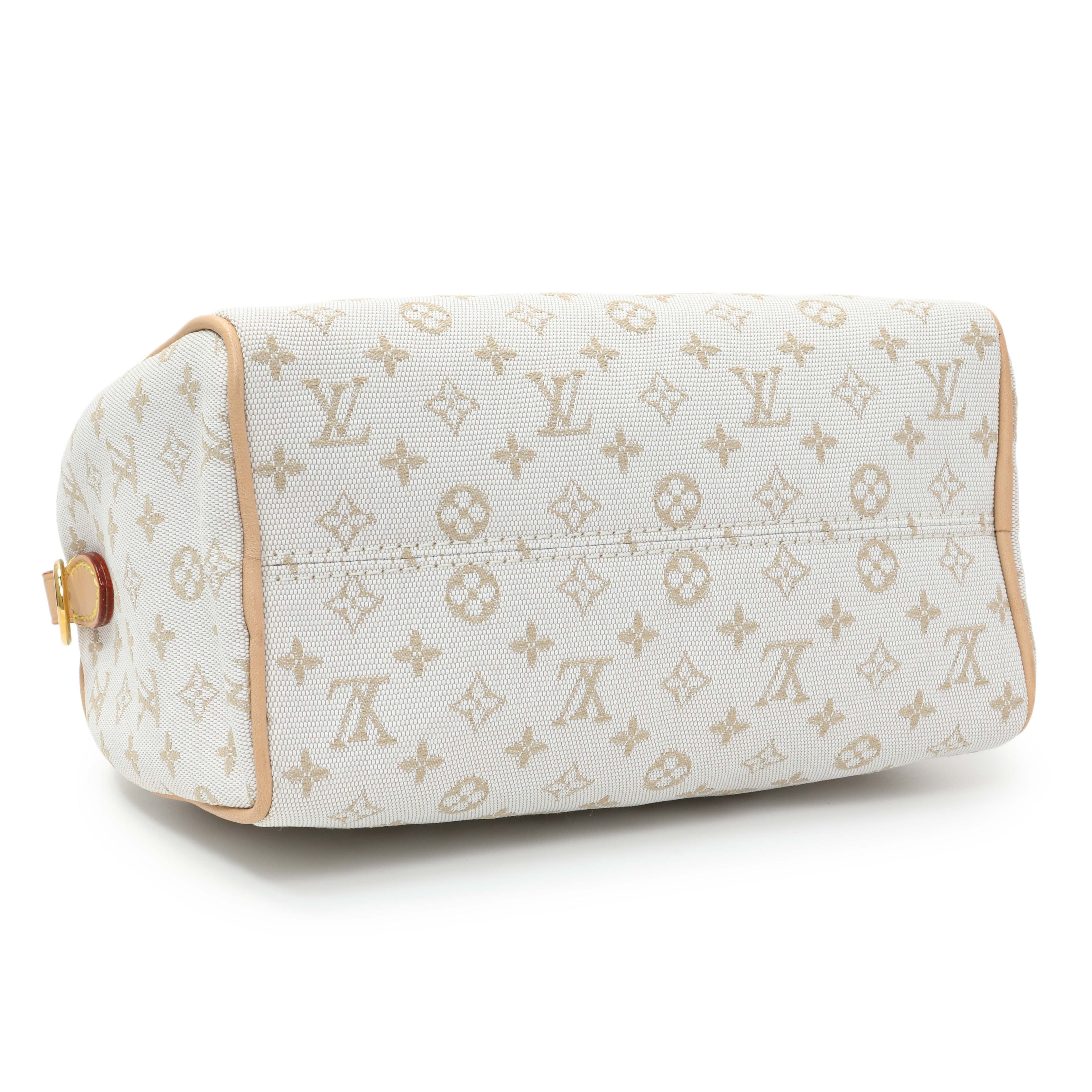 Louis Vuitton Monogram Mini Motif Speedy Bandouliere 20