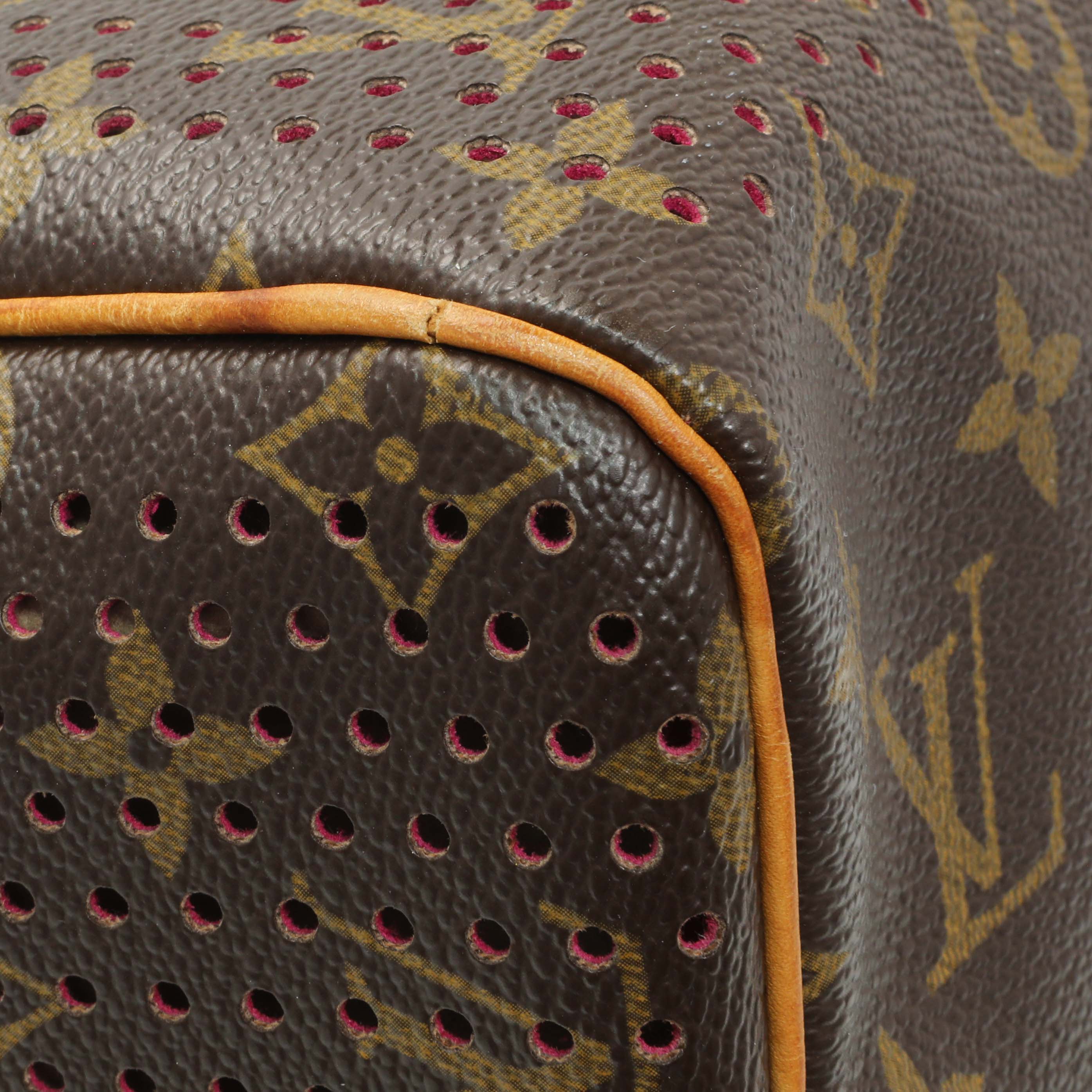 Louis Vuitton Monogram Perforated Speedy 30