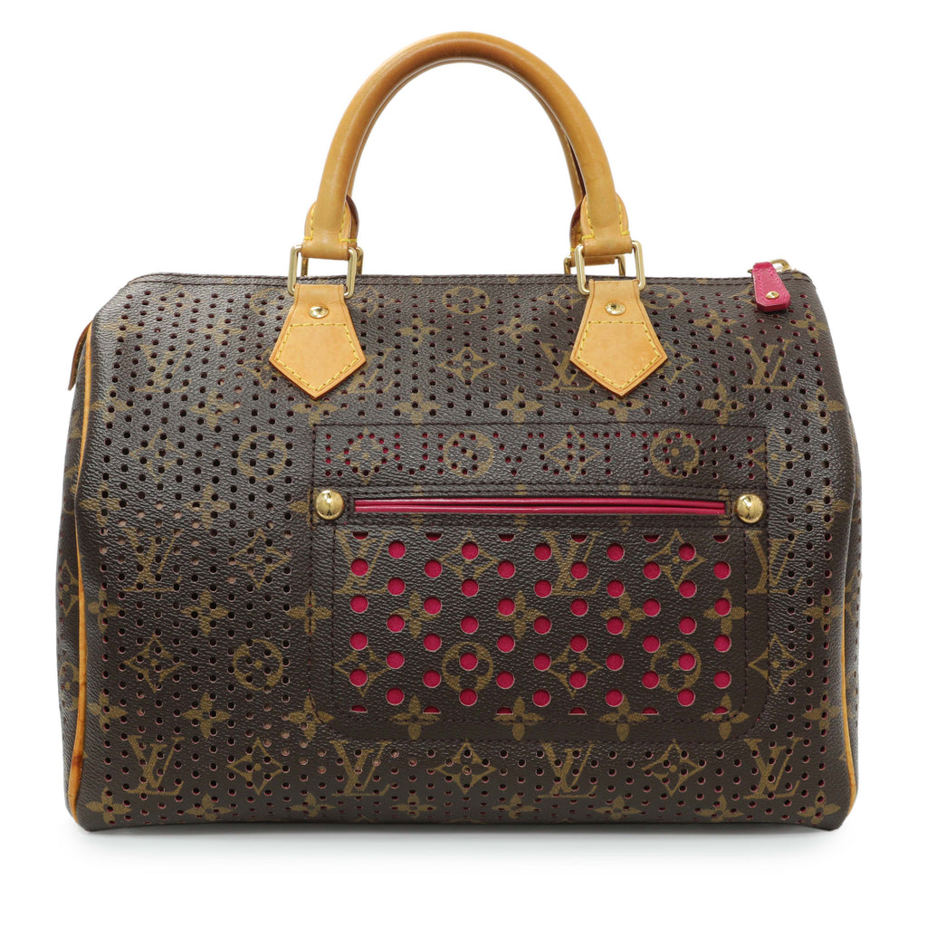 Louis Vuitton Monogram Perforated Speedy 30