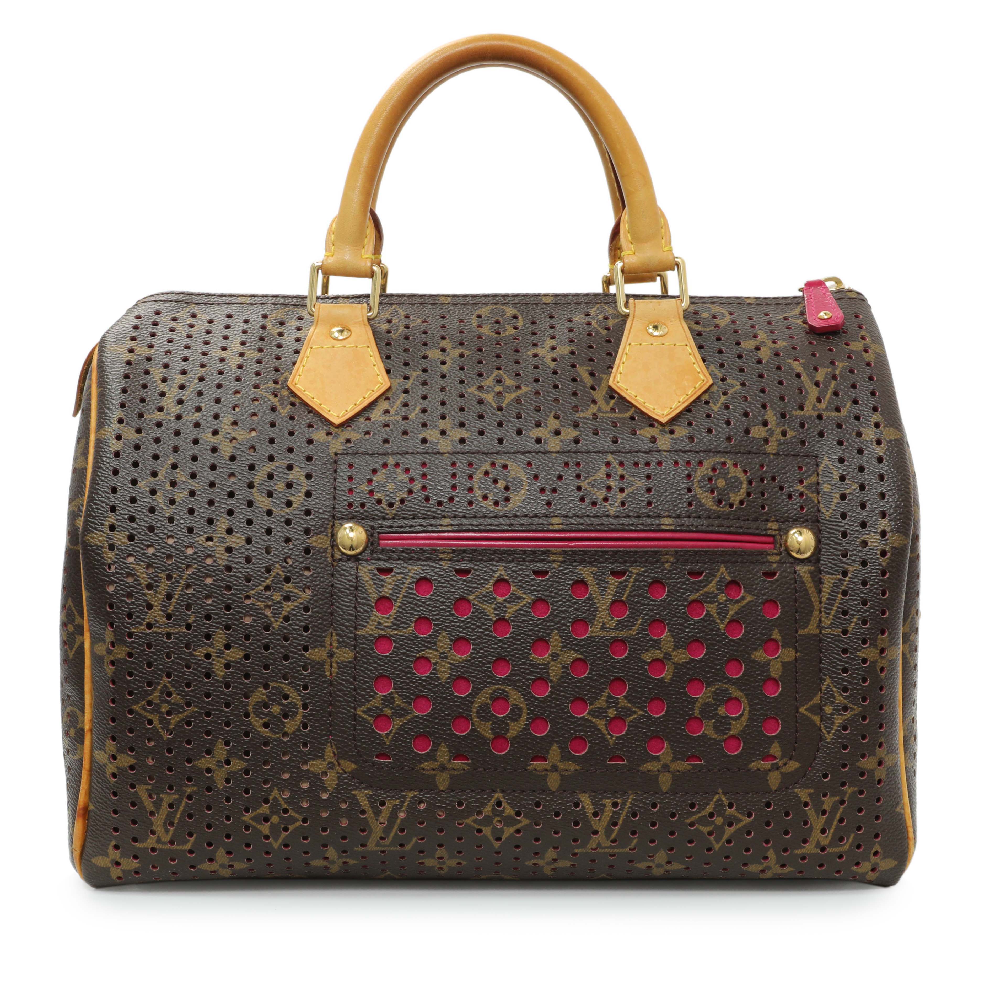 Louis Vuitton Monogram Perforated Speedy 30