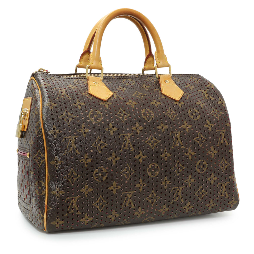 Louis Vuitton Monogram Perforated Speedy 30