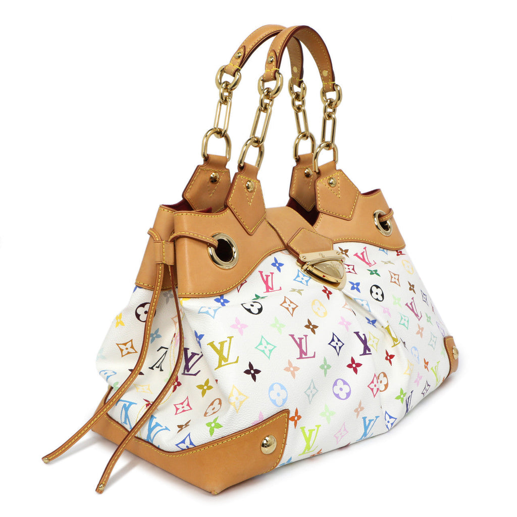 Louis Vuitton White  Multicolor Ursula