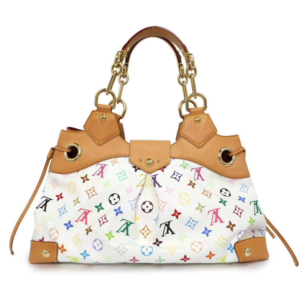 Louis Vuitton White  Multicolor Ursula