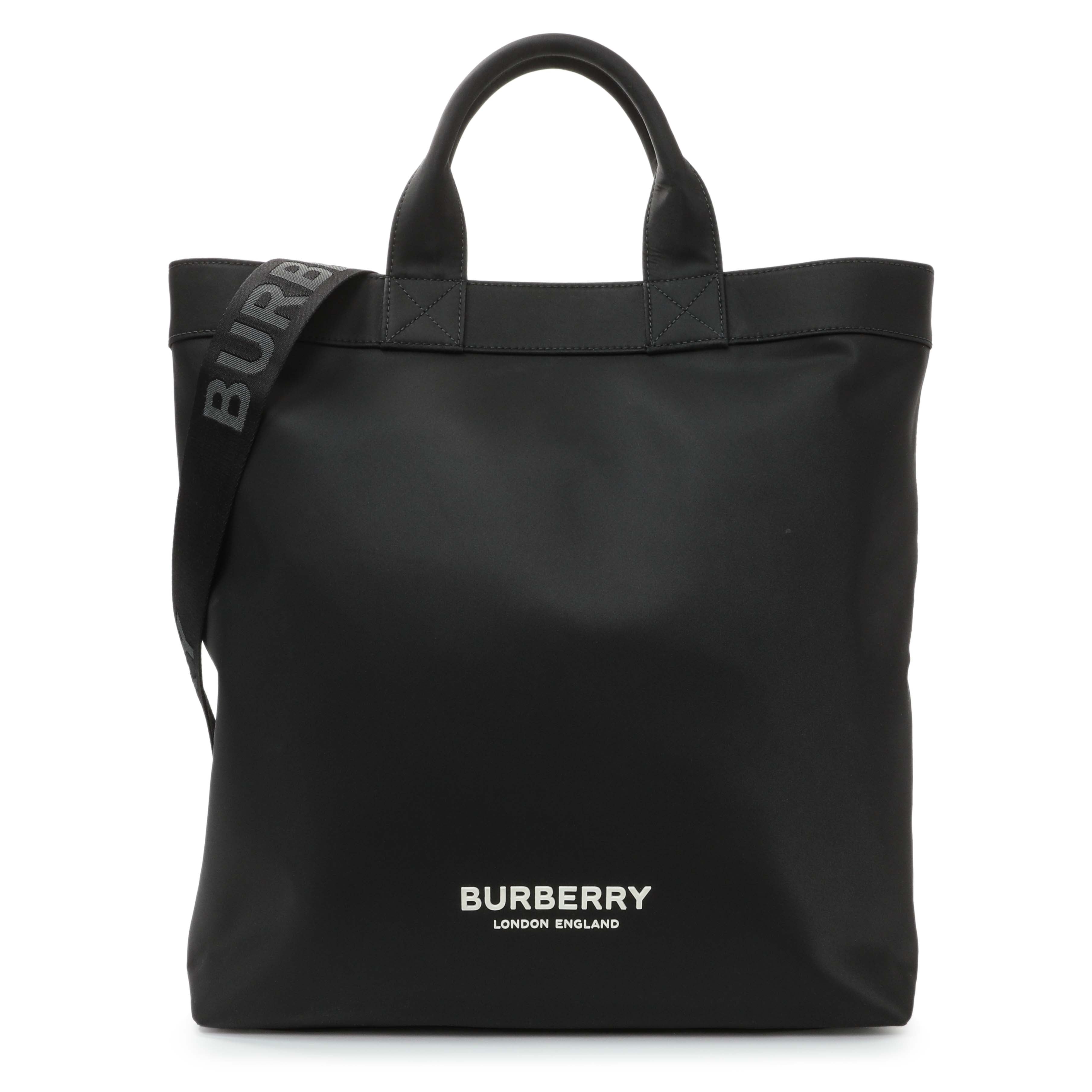 Burberry Black Nylon Artie Tote
