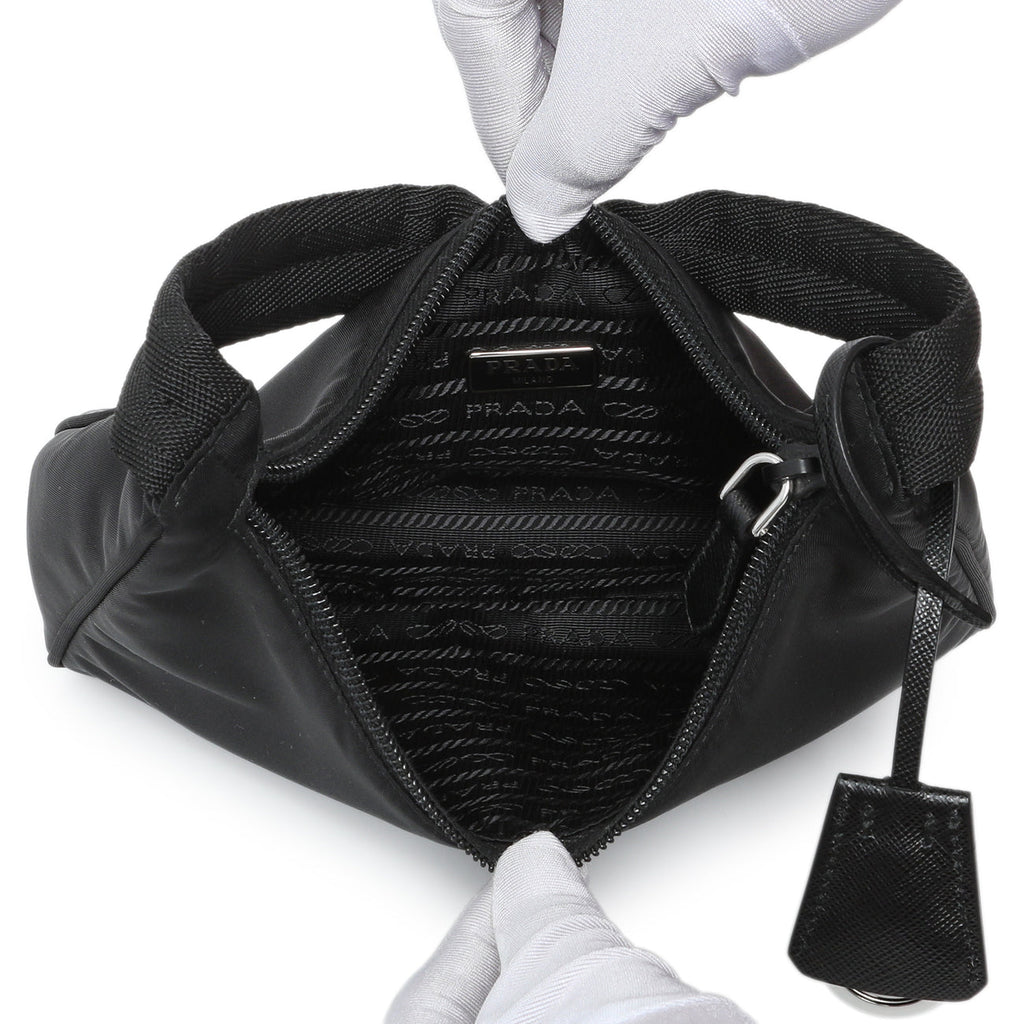 Prada Black Re-Nylon Mini Re-Edition 2000