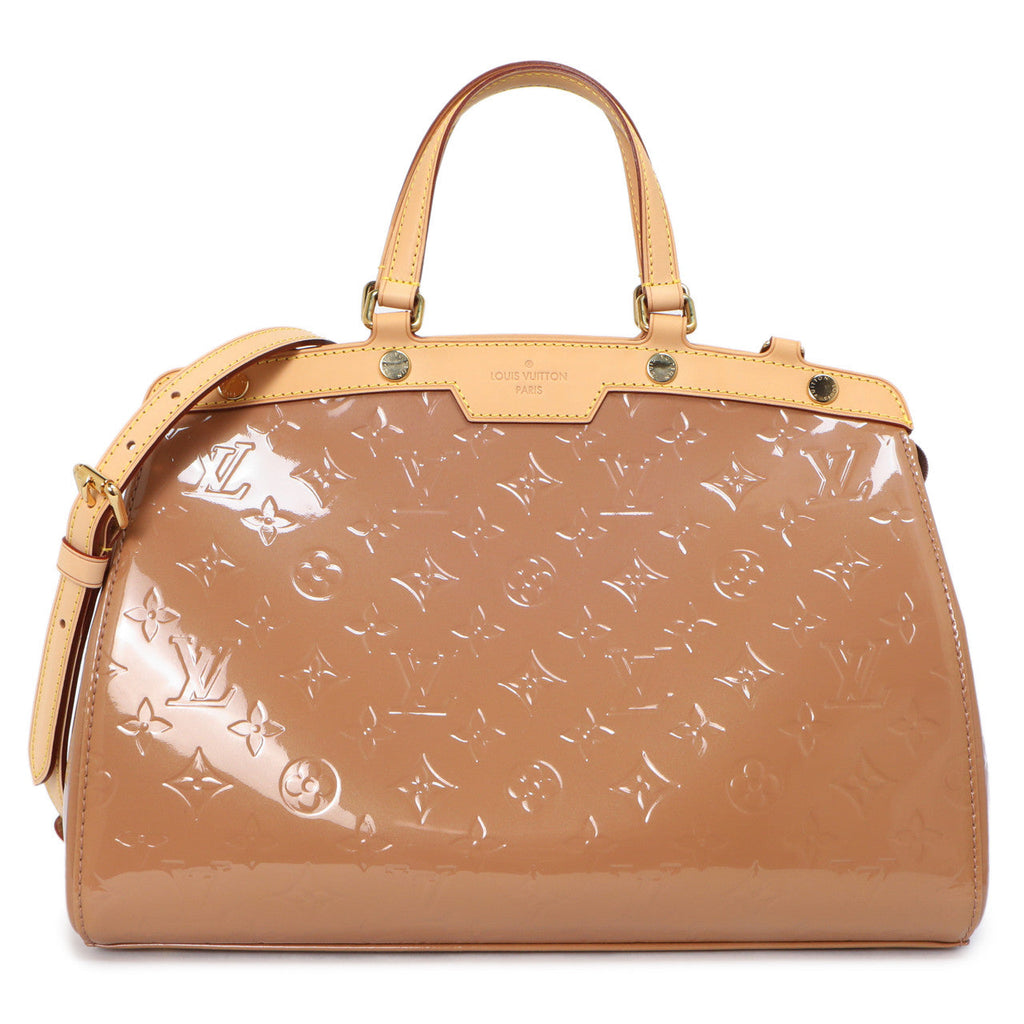 Louis Vuitton Rose Velours Vernis Brea MM