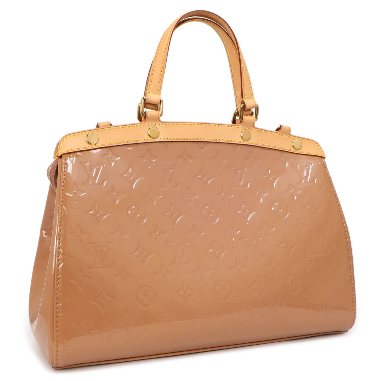 Louis Vuitton Rose Velours Vernis Brea MM