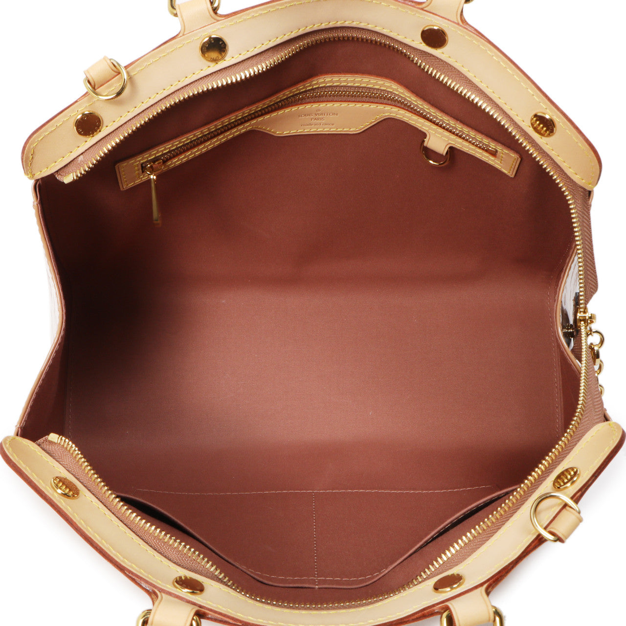 Louis Vuitton Rose Velours Vernis Brea MM