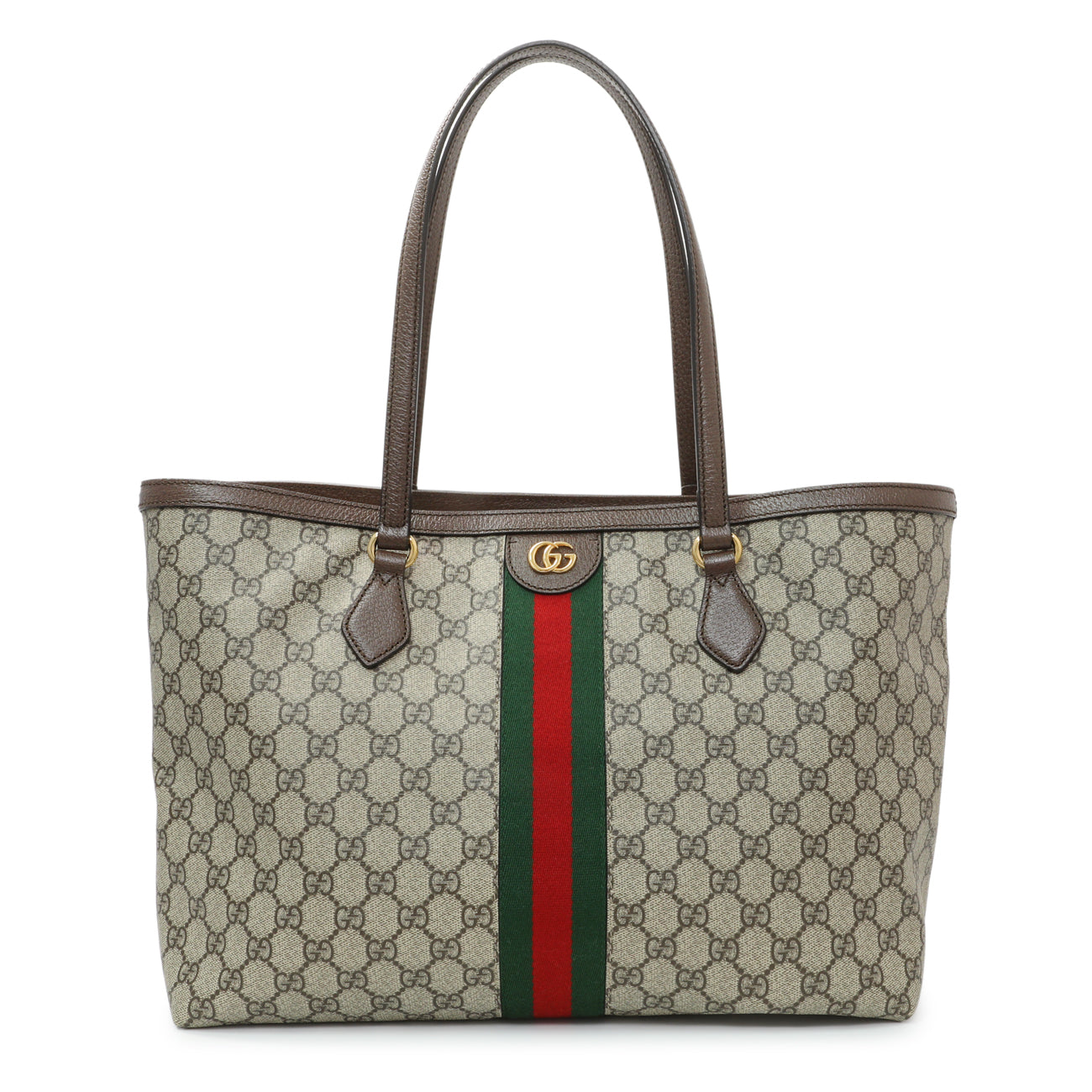 Gucci GG Supreme Monogram Medium Ophidia Shopping Tote