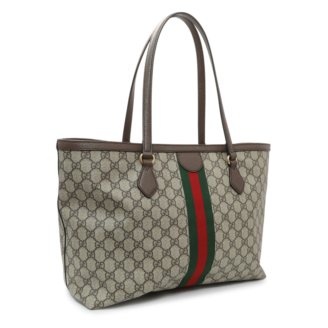Gucci GG Supreme Monogram Medium Ophidia Shopping Tote