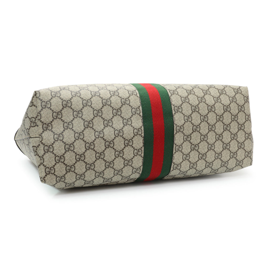 Gucci GG Supreme Monogram Medium Ophidia Shopping Tote