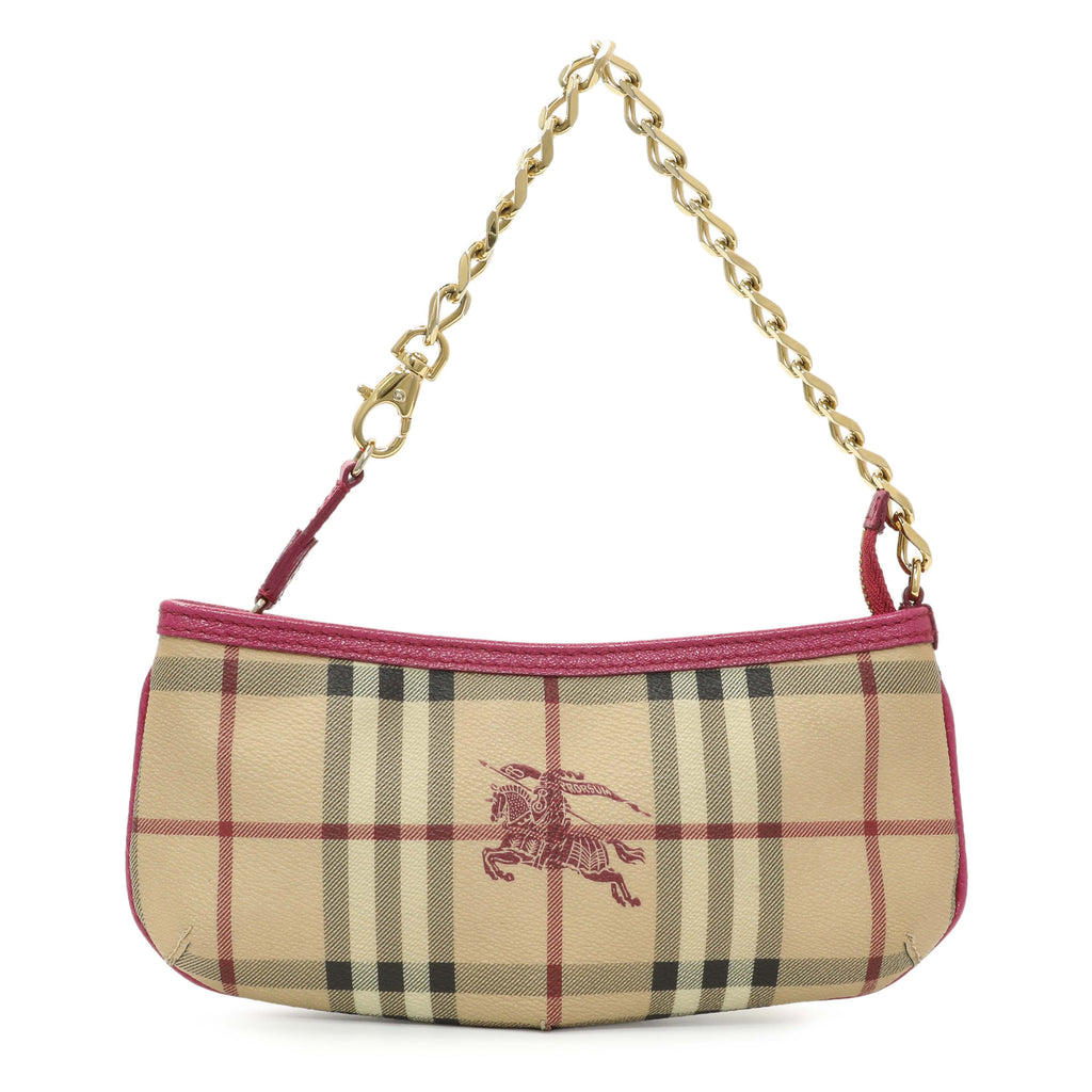 Burberry Haymarket Check Clara Pochette