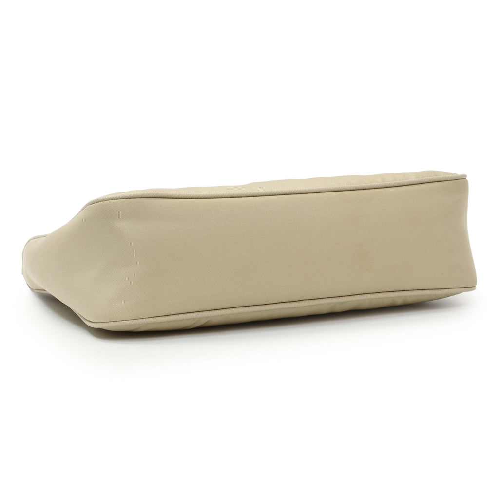 Prada Beige Re-Nylon Saffiano Mini Re-Edition 2005