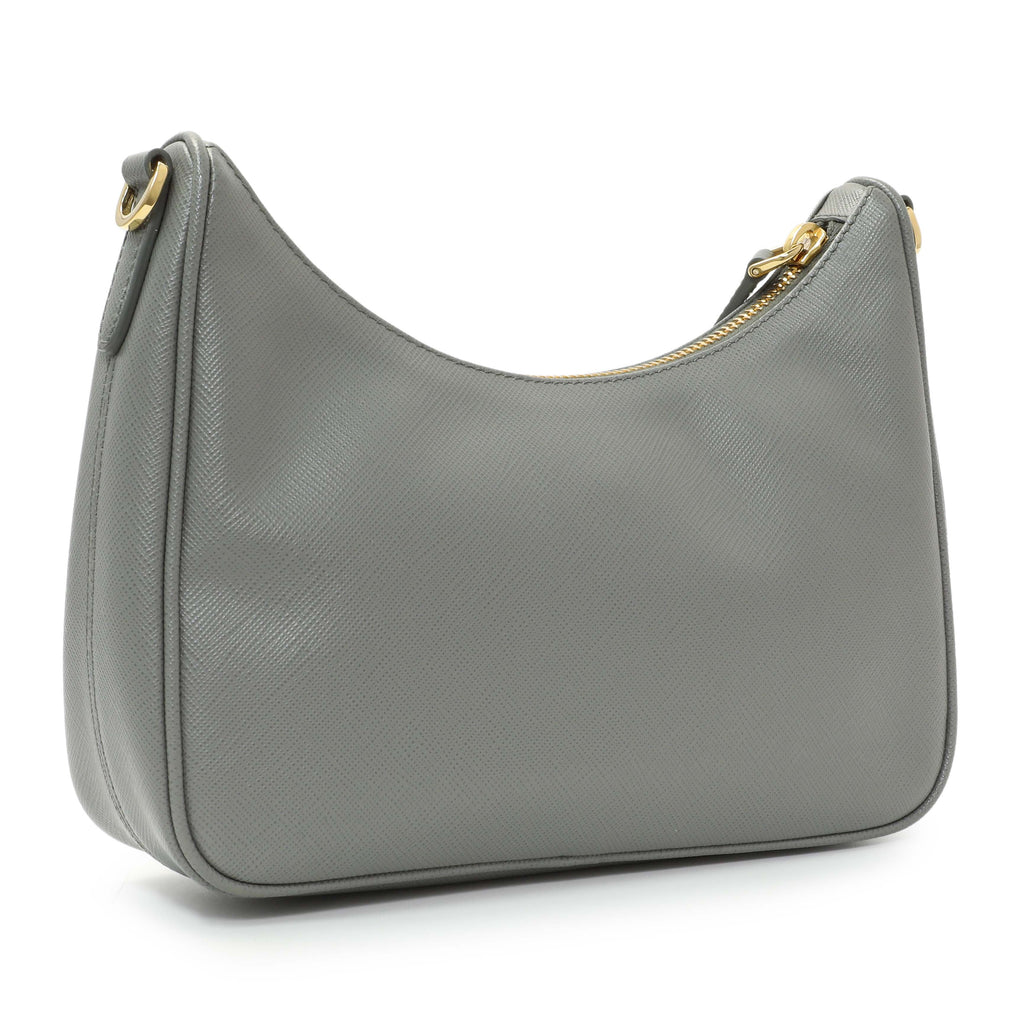 Prada Ardesia Saffiano Re-Edition 2005 Shoulder Bag