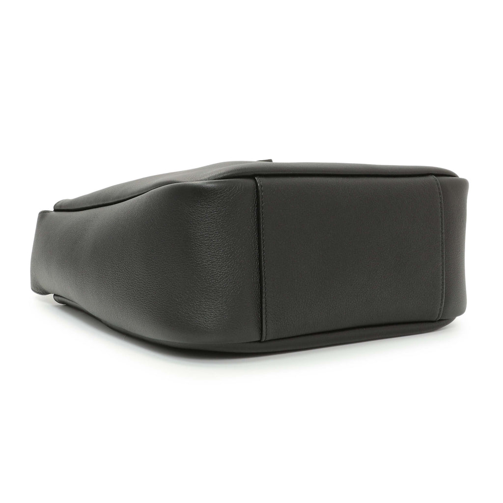 Saint Laurent Black Smooth Calfskin Small Le 5 A 7 Soft Hobo