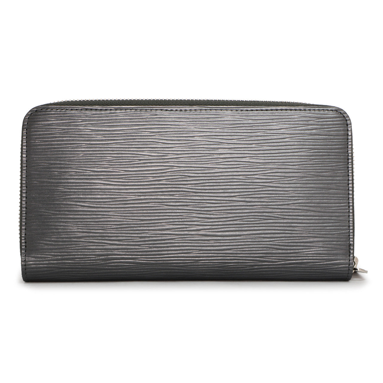 Louis Vuitton Anthracite Nacre Epi Zippy Wallet