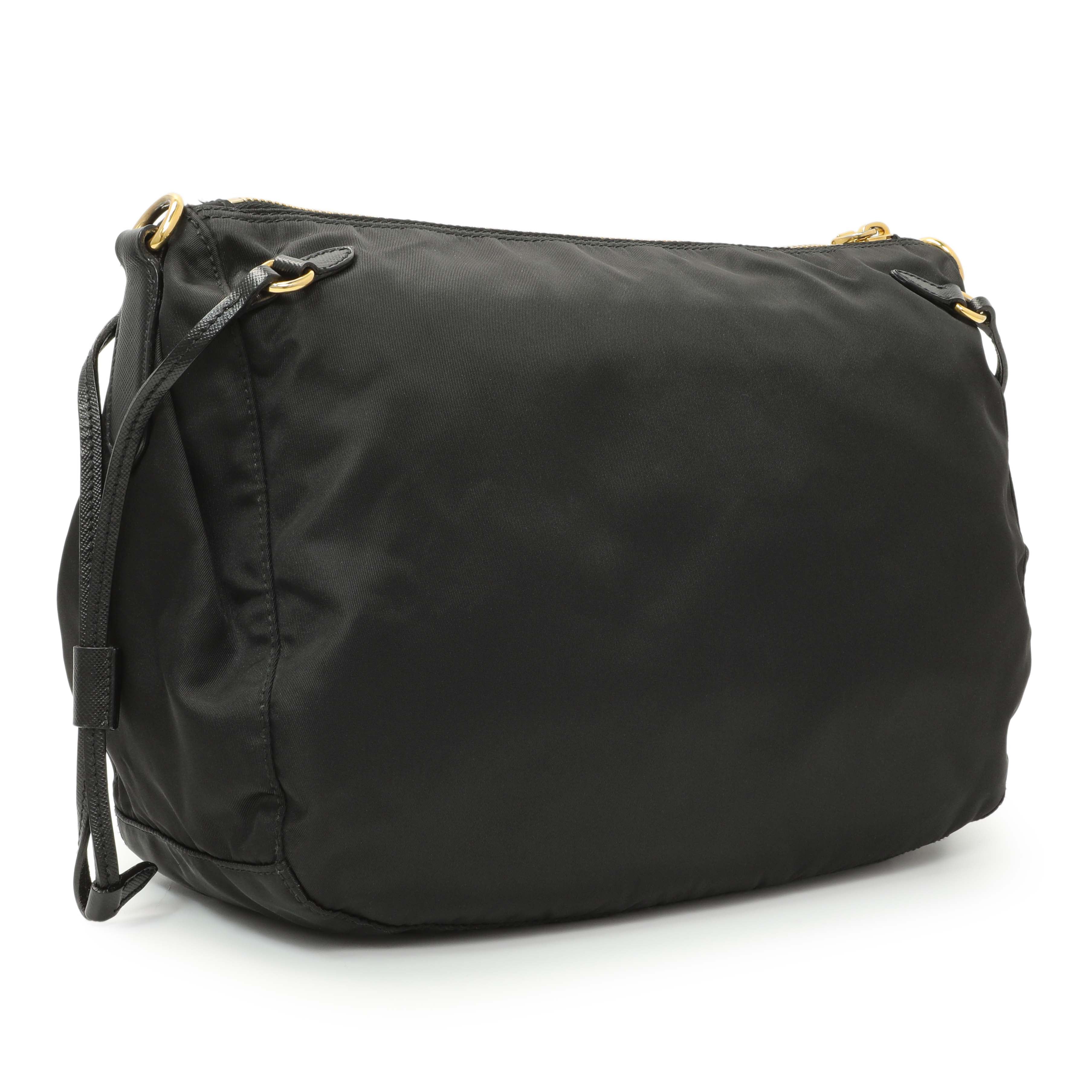 Prada Black Tessuto Nylon Crossbody