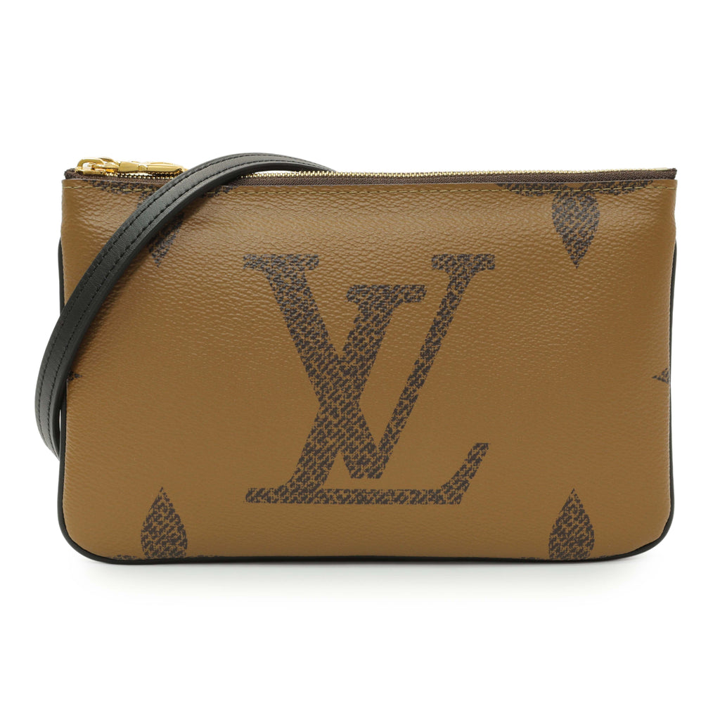 Louis Vuitton Reverse Monogram Giant Double Zip Pochette