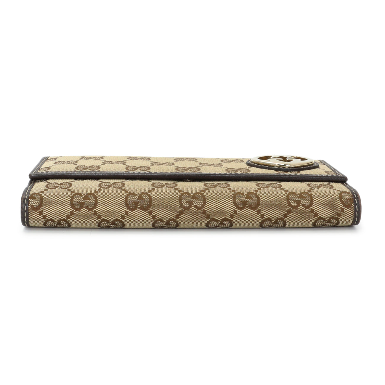 Gucci Monogram Lovely Heart Continental Wallet
