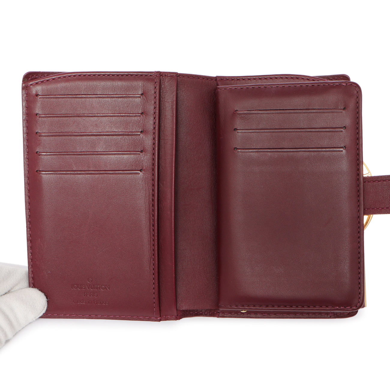 Louis Vuitton Violet Vernis French Wallet