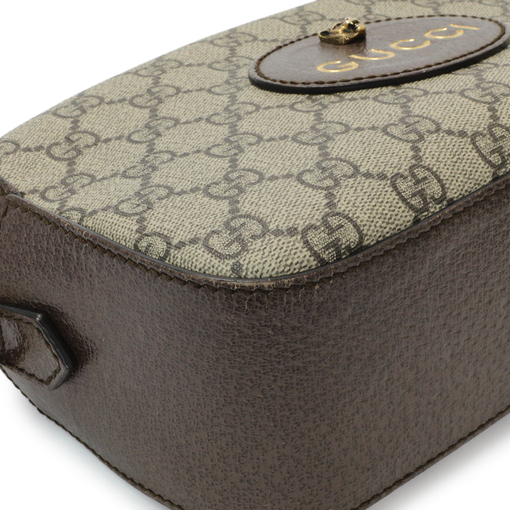 Gucci GG Supreme Monogram Web Neo Vintage Shoulder Bag