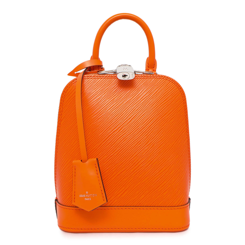 Louis Vuitton Orange Epi Alma Backpack